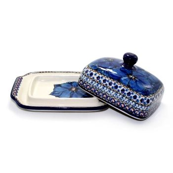 Maselnica na kostkę masła 200g dek. U408X Maki